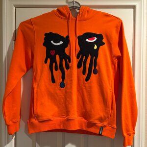 Roku Mens Orange Hooded Sweatshirt - NWT - XL